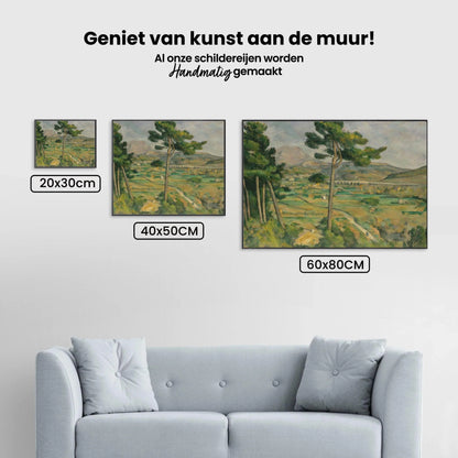 Diamond Painting - Mont Sainte-Victoire i wiadukt - SEOS Shop ®