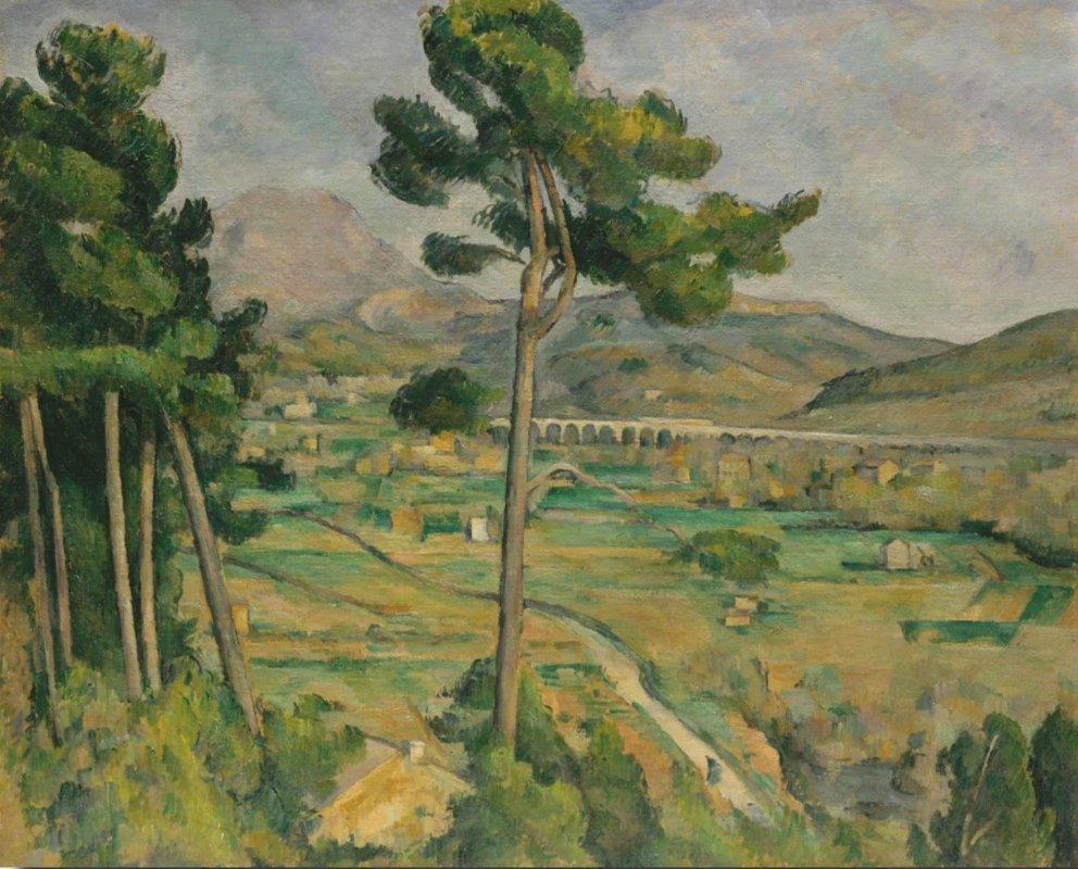 Diamond Painting - Mont Sainte-Victoire i wiadukt - SEOS Shop ®