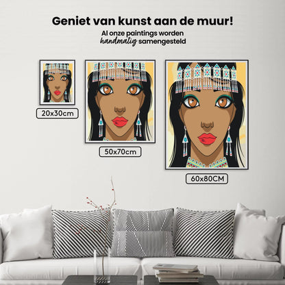 Diamond Painting - Piękny Indiań - SEOS Shop ®