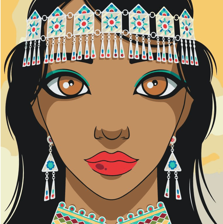 Diamond Painting - Piękny Indiań - SEOS Shop ®