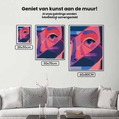 Diamond Painting - Tajemnicza twarz 2 - SEOS Shop ®