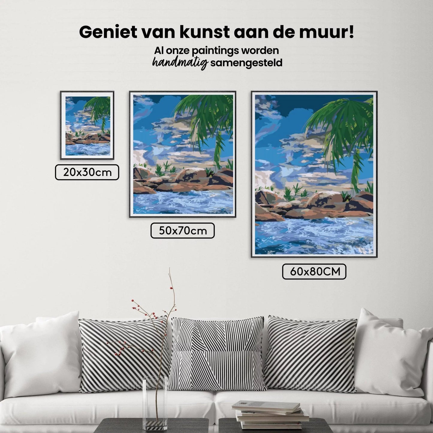 Diamond Painting - Ocean i palma - SEOS Shop ®