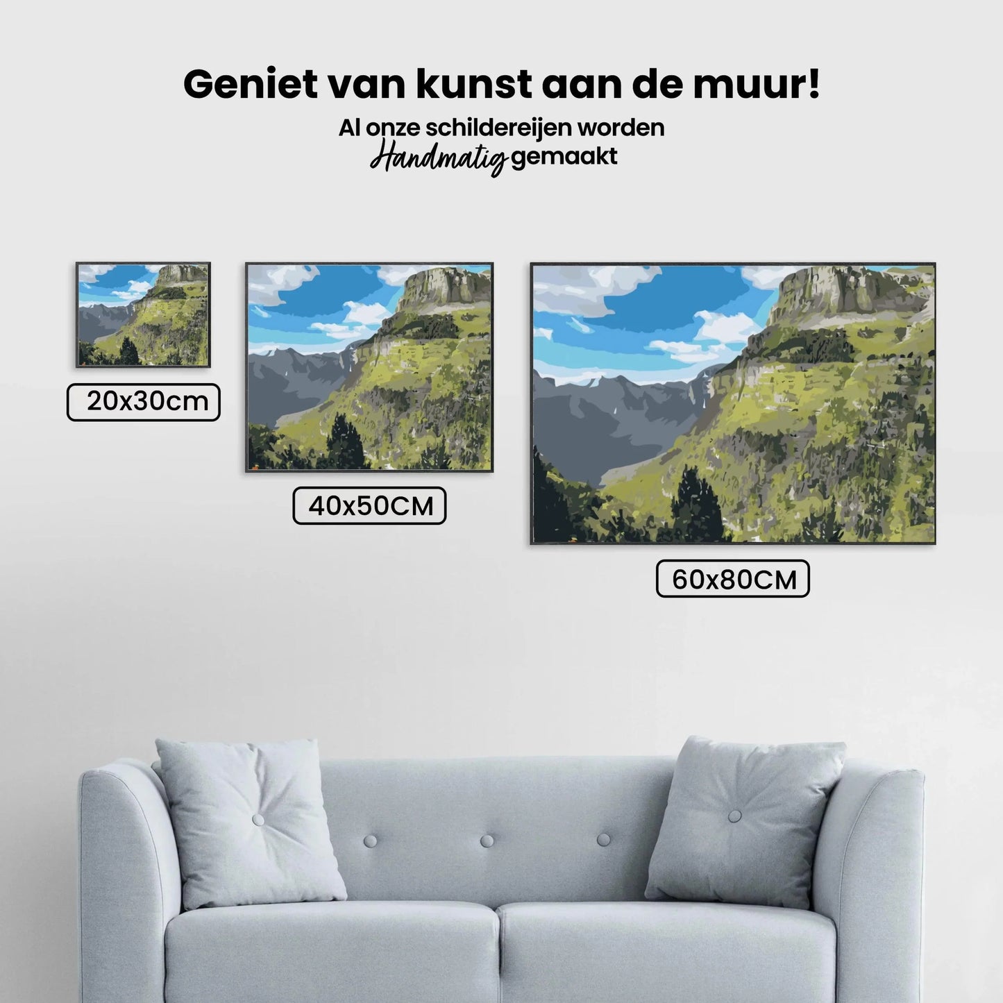 Diamond Painting - Kanion Ordesa, Hiszpania 2 - SEOS Shop ®