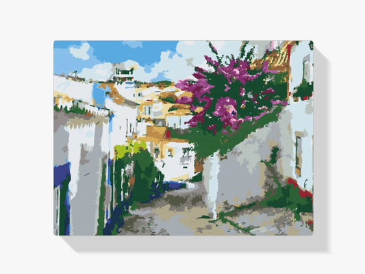 Diamond Painting - Stara ulica miejska - SEOS Shop ®