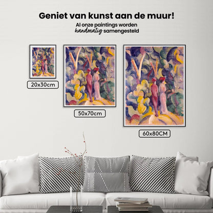 Diamond Painting - Para na leśnej ścieżce - SEOS Shop ®
