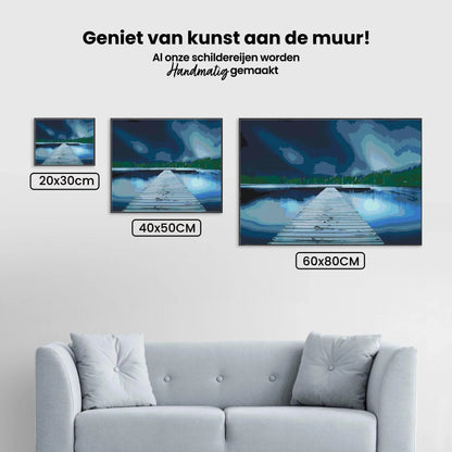 Diamond Painting - Molo nocą - SEOS Shop ®