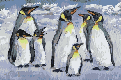 Diamond Painting - Pingwiny - SEOS Shop ®