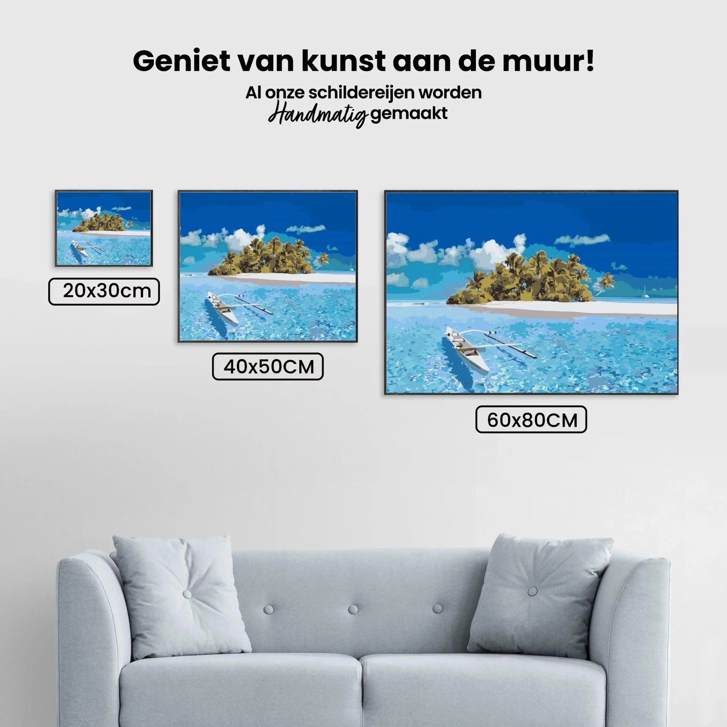 Diamond Painting - Piękna wyspa - SEOS Shop ®