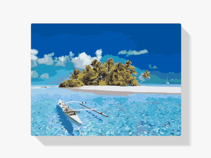 Diamond Painting - Piękna wyspa - SEOS Shop ®