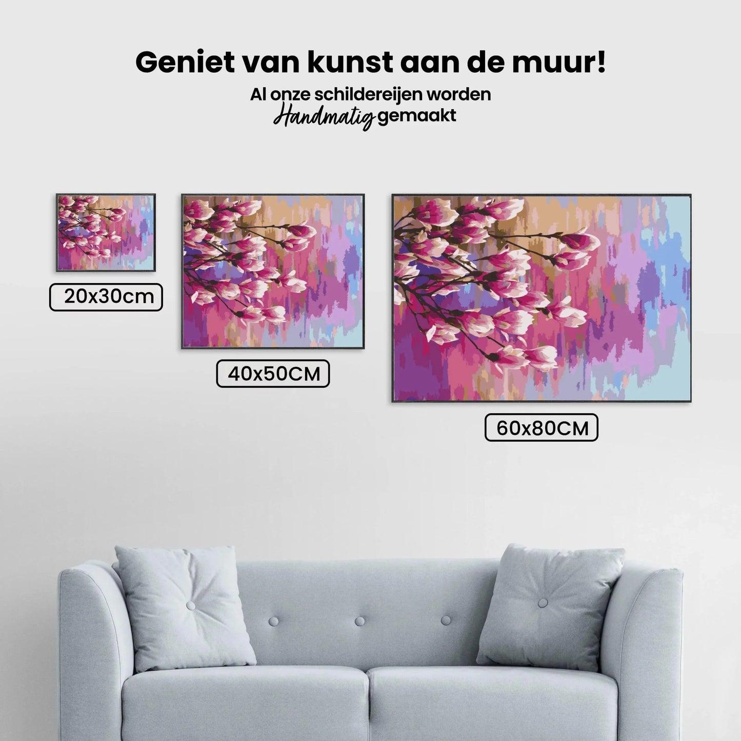 Diamond Painting - Tęczowa Magnolia - SEOS Shop ®