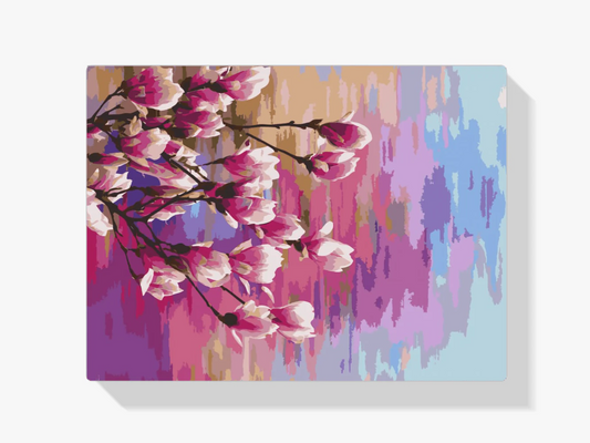 Diamond Painting - Tęczowa Magnolia - SEOS Shop ®