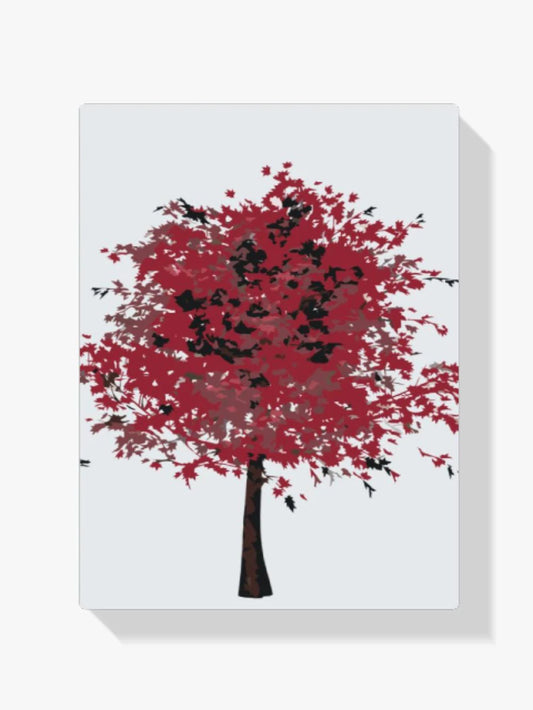 Diamond Painting - Czerwona drzewo - SEOS Shop ®