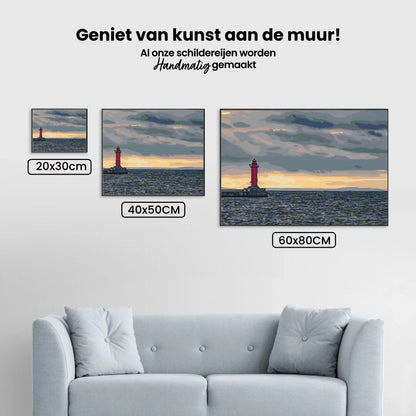 Diamond Painting - Czerwony znak - SEOS Shop ®