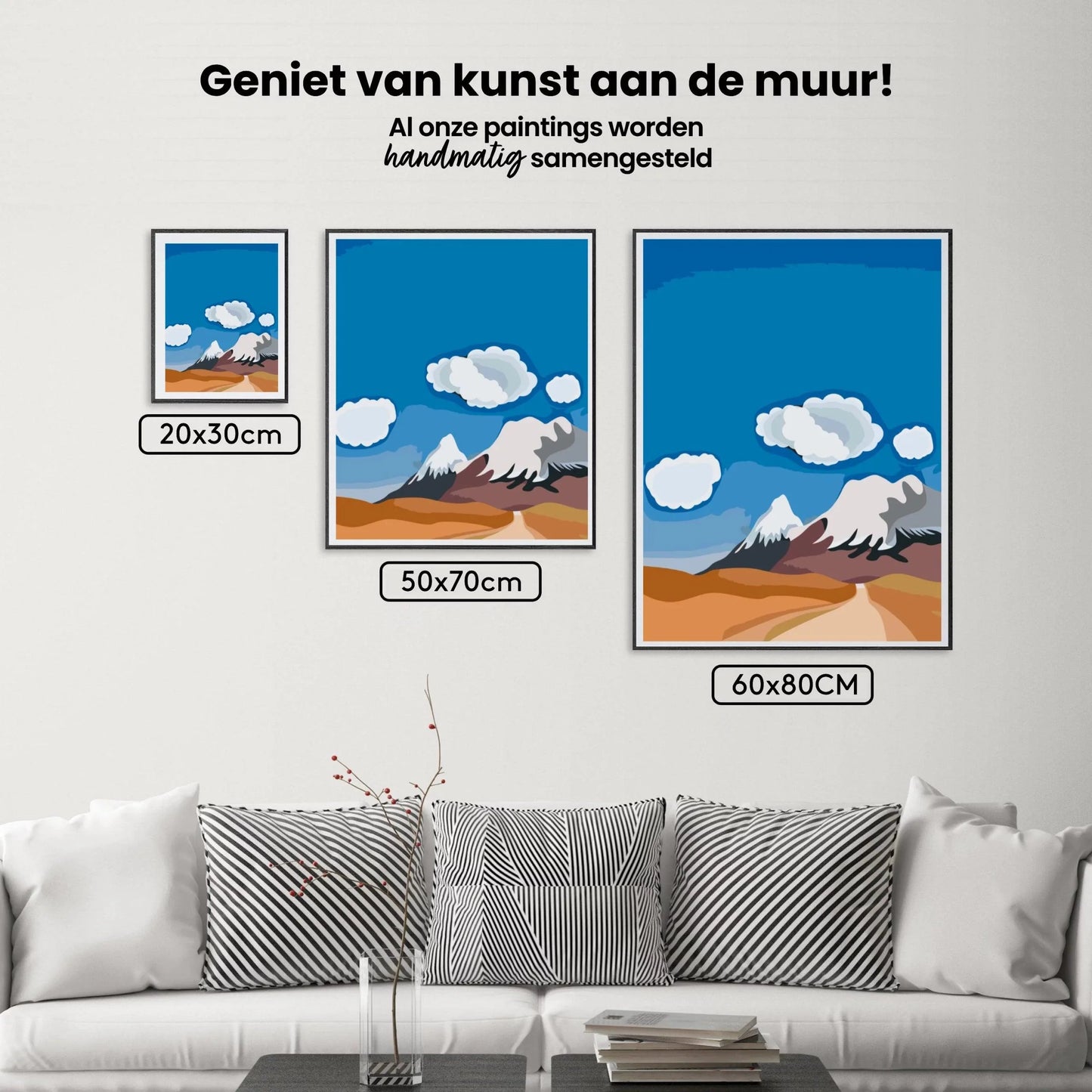 Diamond Painting - Szkic gór - SEOS Shop ®
