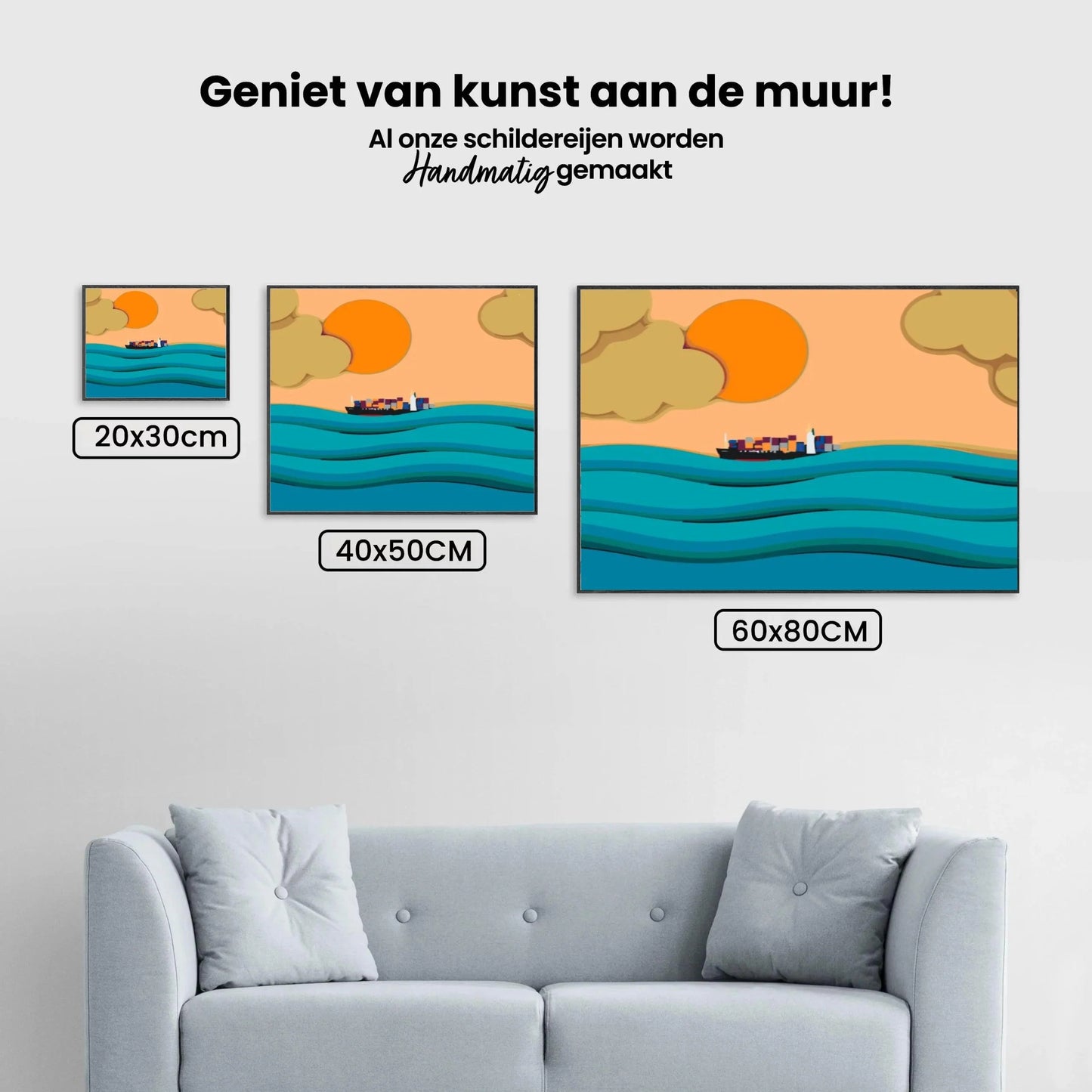 Diamond Painting - Statek na falach - SEOS Shop ®