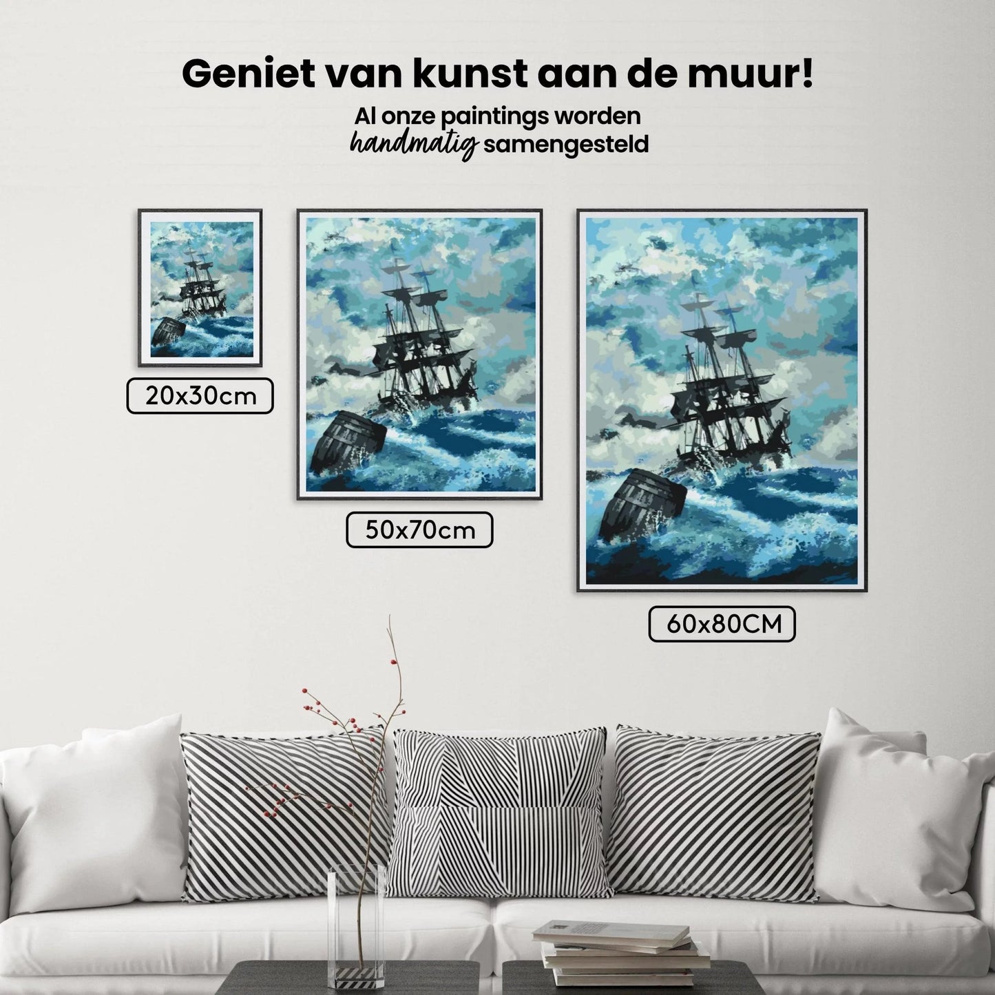 Diamond Painting - Statek w burzy 3 - SEOS Shop ®
