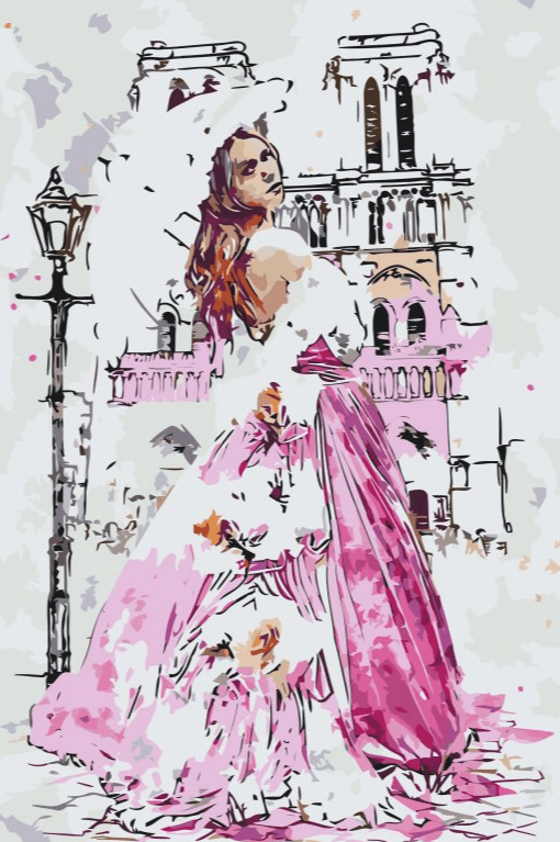 Diamond Painting - Piękno w katedrze Notre Dame - SEOS Shop ®