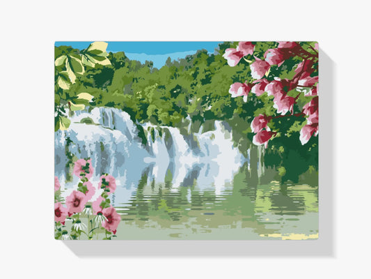 Diamond Painting - Bajkowy wodospad - SEOS Shop ®