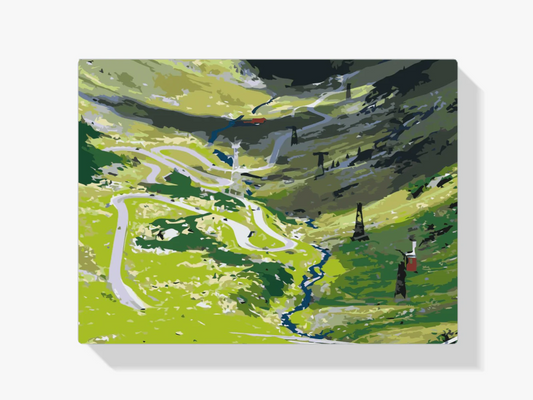 Diamond Painting - Droga Transfagarasan w Rumunii 2 - SEOS Shop ®