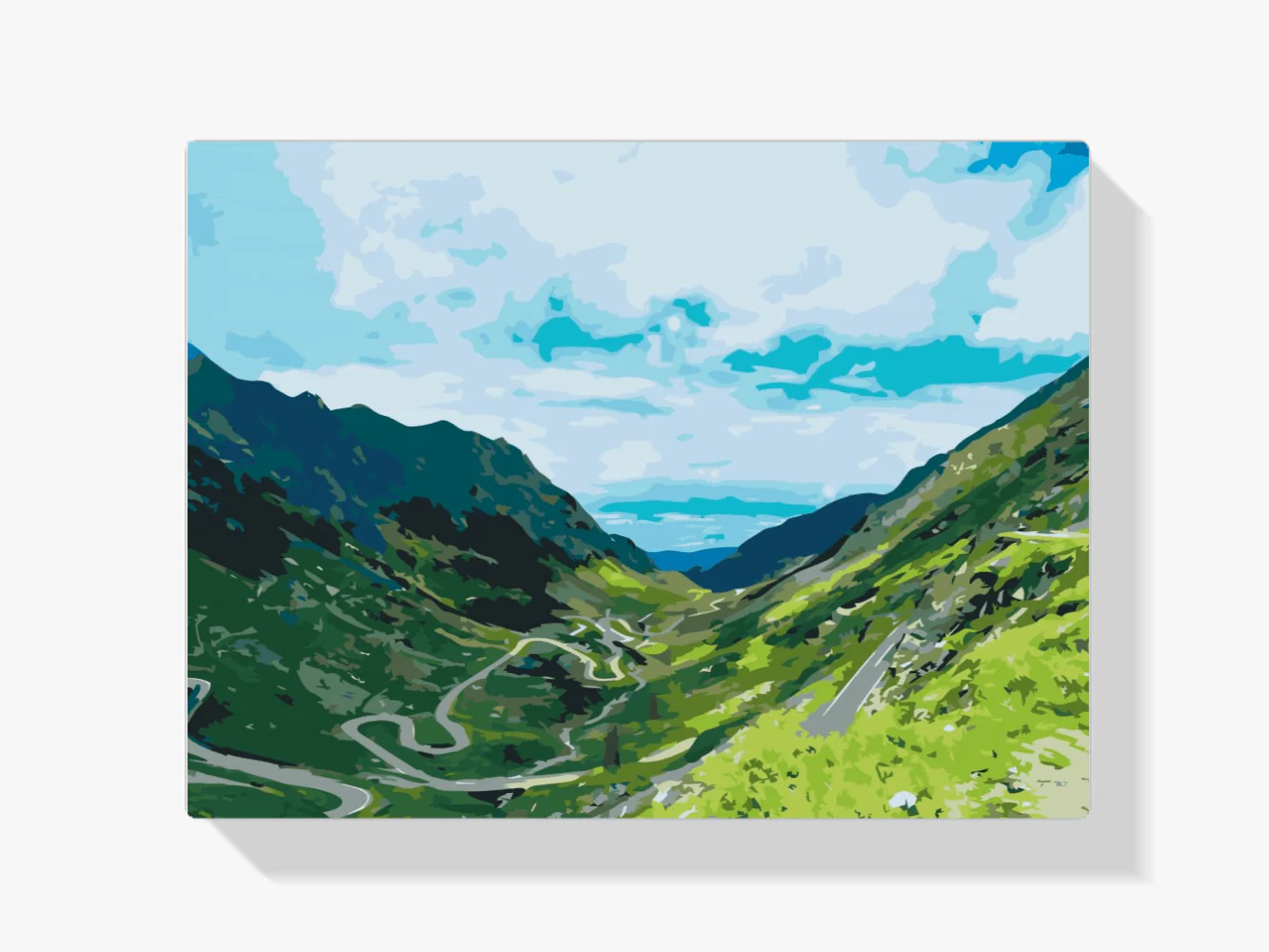 Diamond Painting - Droga Transfagarasan w Rumunii 3 - SEOS Shop ®