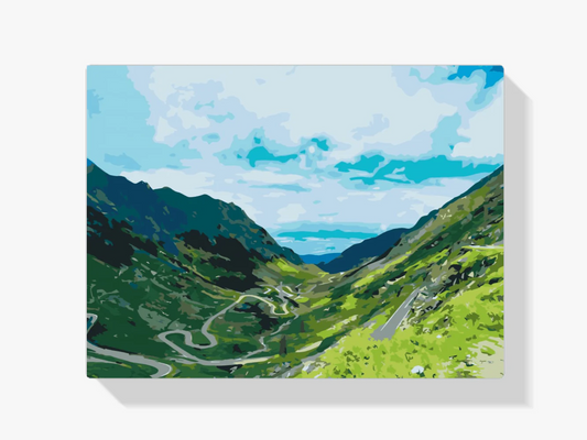 Diamond Painting - Droga Transfagarasan w Rumunii 3 - SEOS Shop ®