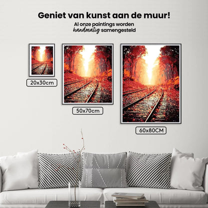 Diamond Painting - Tor kolejowy - SEOS Shop ®