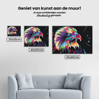 Diamond Painting - Wektorowa orlica - SEOS Shop ®