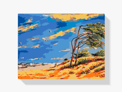 Diamond Painting - Opuszczona plaża - SEOS Shop ®