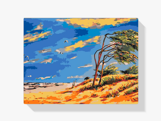 Diamond Painting - Opuszczona plaża - SEOS Shop ®