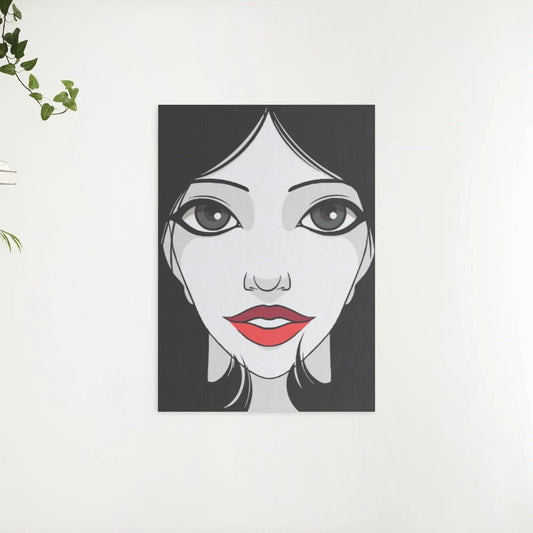 Diamond Painting - Kobieta z czerwonymi ustami - SEOS Shop ®
