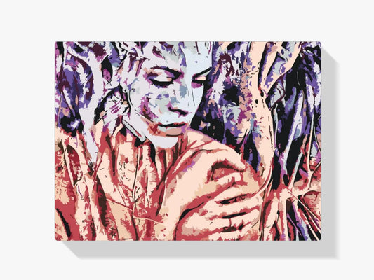 Diamond Painting - Kobieta między korzeniami drzew - SEOS Shop ®