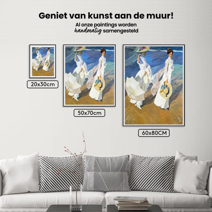 Diamond Painting - Spacer po plaży - SEOS Shop ®
