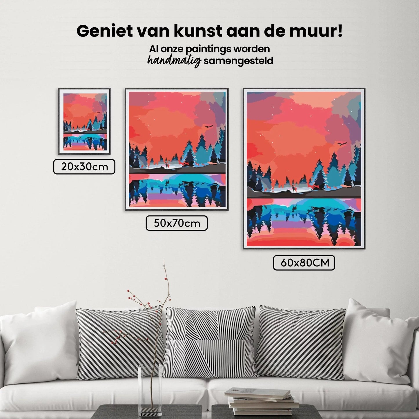Diamond Painting - Krajobraz zimowy 2 - SEOS Shop ®