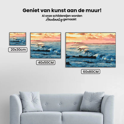 Diamond Painting - Fale morskie - SEOS Shop ®