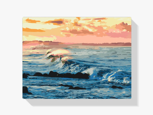 Diamond Painting - Fale morskie - SEOS Shop ®