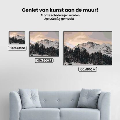 Diamond Painting - Szwajcarskie Alpy Jungfrau - SEOS Shop ®