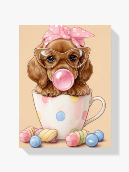 Diamond Painting - Kauwgompuppy - SEOS Shop ®