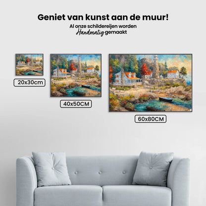 Diamond Painting - Dom nad brzegiem - SEOS Shop ®