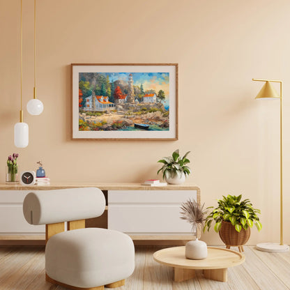 Diamond Painting - Dom nad brzegiem - SEOS Shop ®