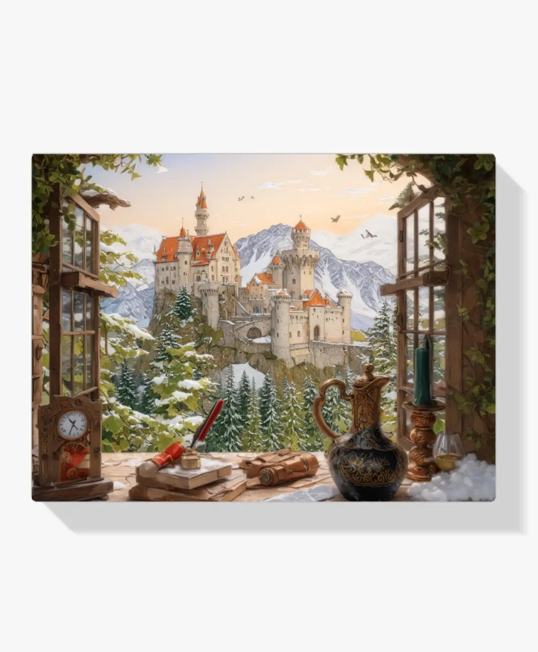 Diamond Painting - Zamek na wzgórzu - SEOS Shop ®