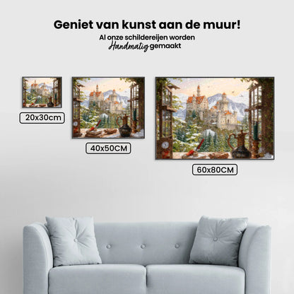 Diamond Painting - Zamek na wzgórzu - SEOS Shop ®