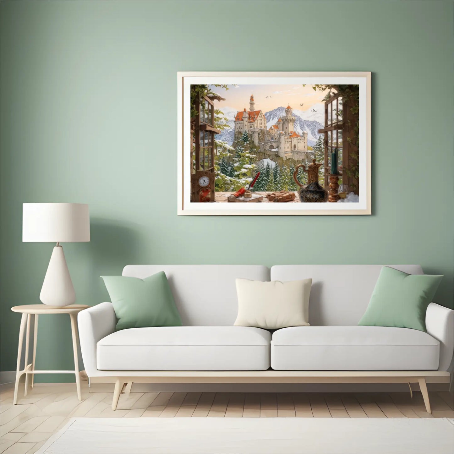 Diamond Painting - Zamek na wzgórzu - SEOS Shop ®