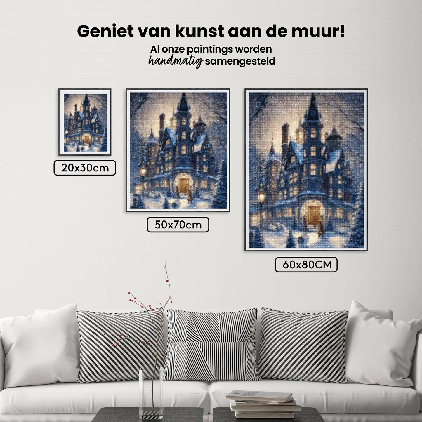Diamond Painting - Zimowy domek - SEOS Shop ®