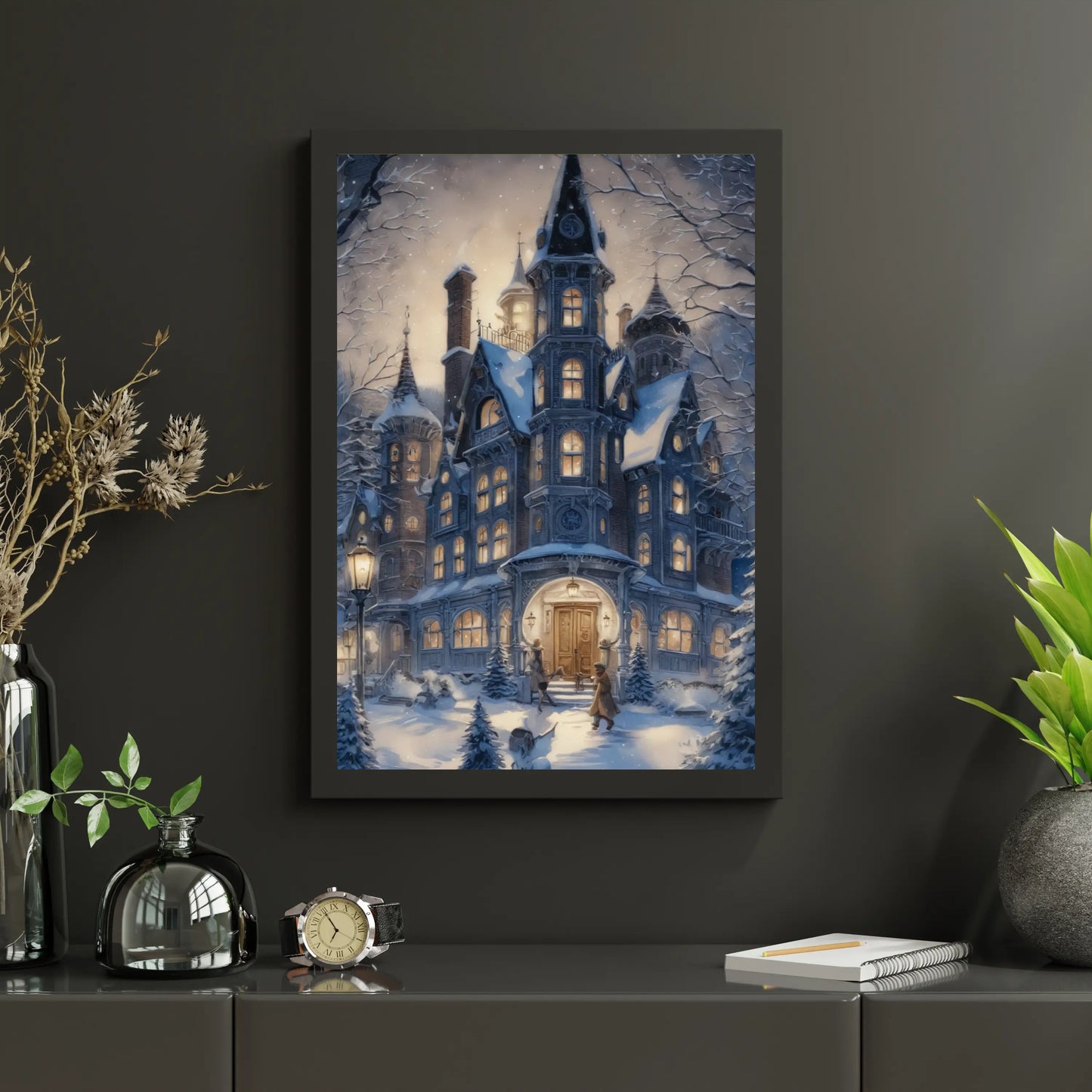 Diamond Painting - Zimowy domek - SEOS Shop ®