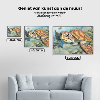 Diamond Painting - Żółw morski - SEOS Shop ®