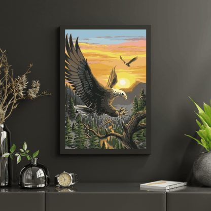 Diamond Painting - Orzeł - SEOS®