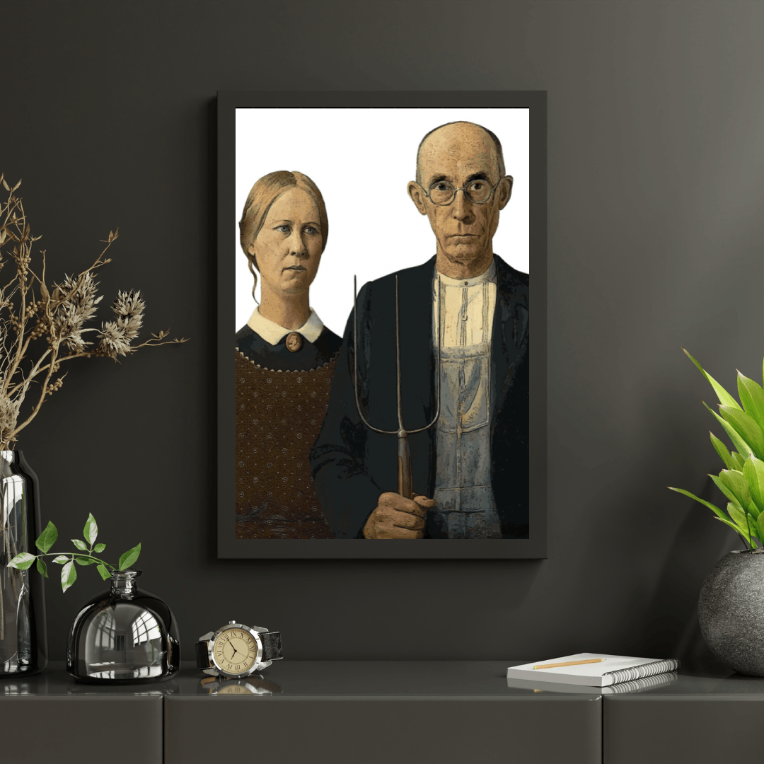 Diamond Painting - Amerykański gotyk - SEOS Shop ®