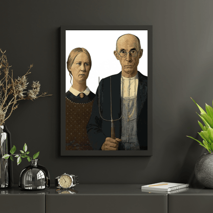 Diamond Painting - Amerykański gotyk - SEOS Shop ®