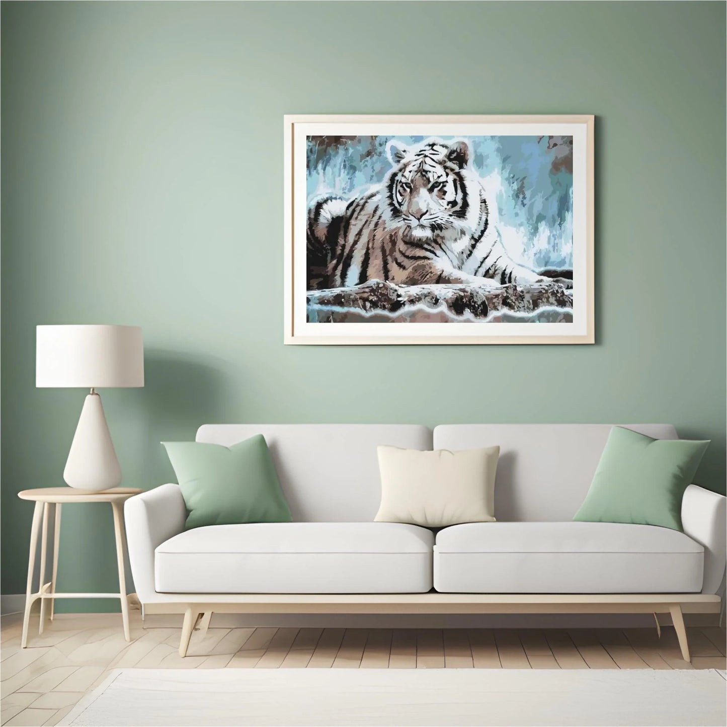 Diamond Painting - Tygrys bengalski - SEOS®