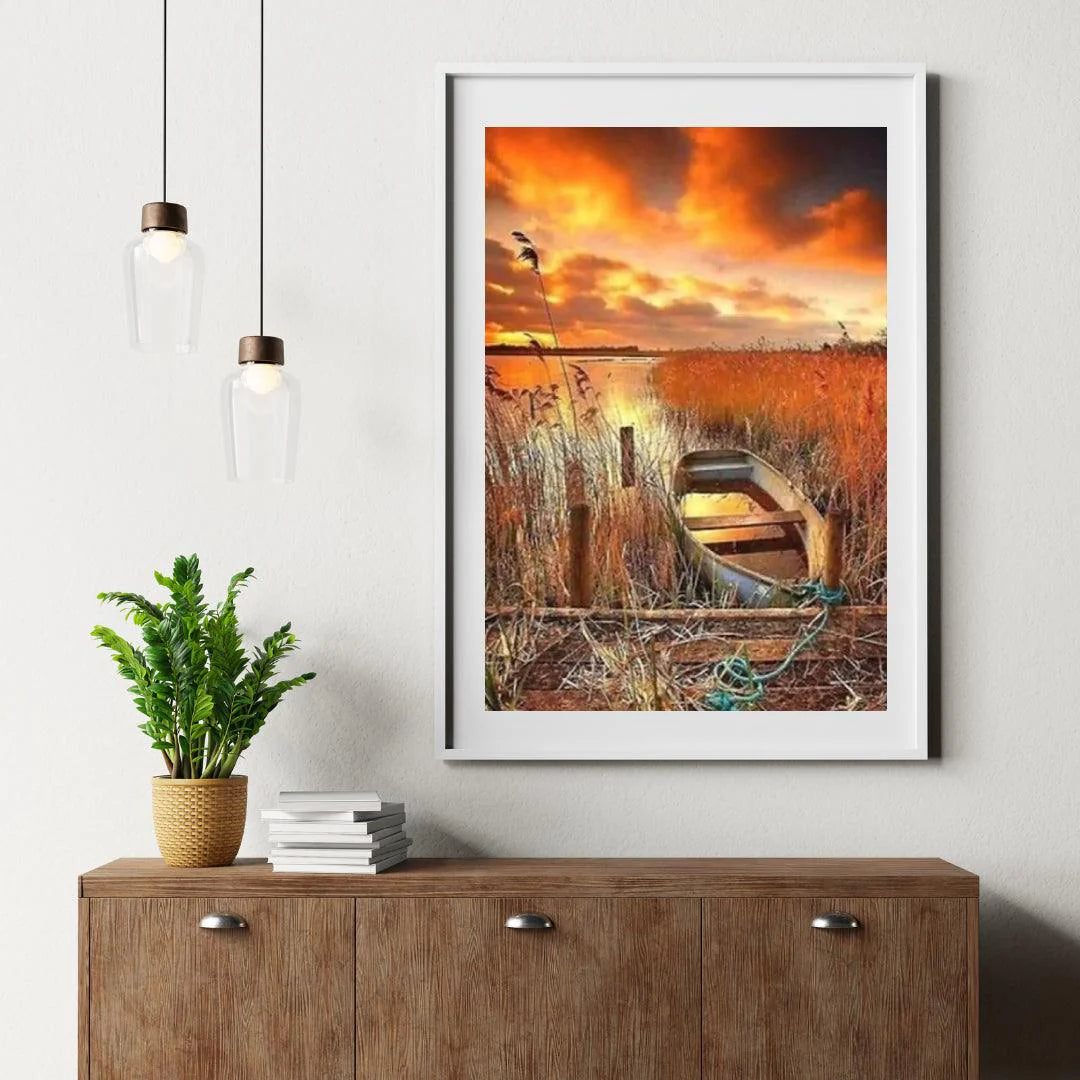 Diamond Painting - Łódka nad Wodą - SEOS Shop ®